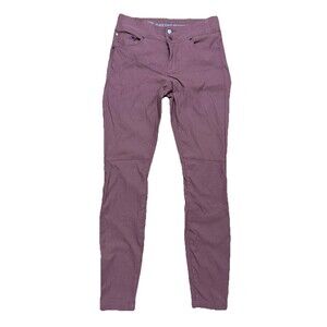 Toad Co Flextime Skinny Pant Womens 6 Clay Mid Rise Full Length Outdoors Hiking